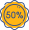 50% оплачивается