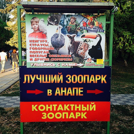 Мир животных, контактный зоопарк